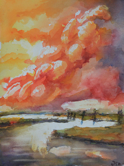 Herfstlucht over de IJssel