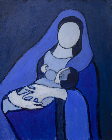 Blauwe Madonna