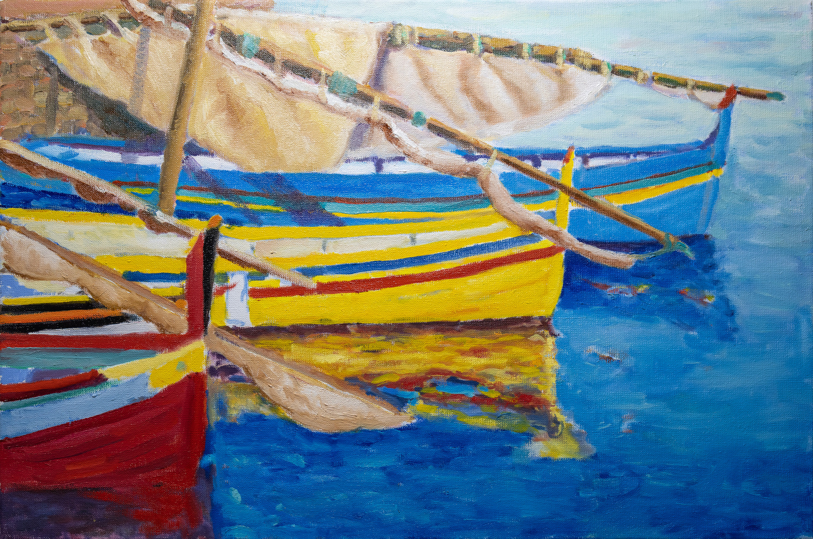 Barques Catalan, haven van Collioure