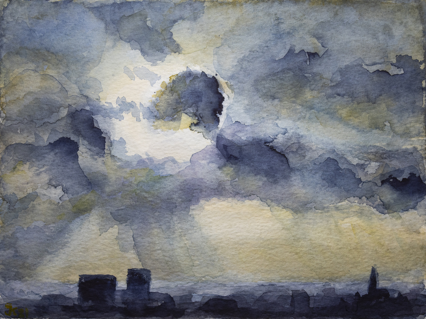 Vathorst in de vroege ochtend