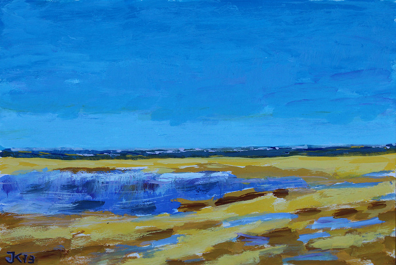 Strand van de Cocksdorp bij eb