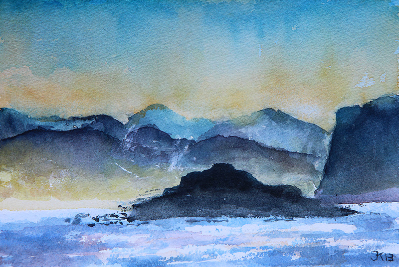 Fjord, middernachtzon