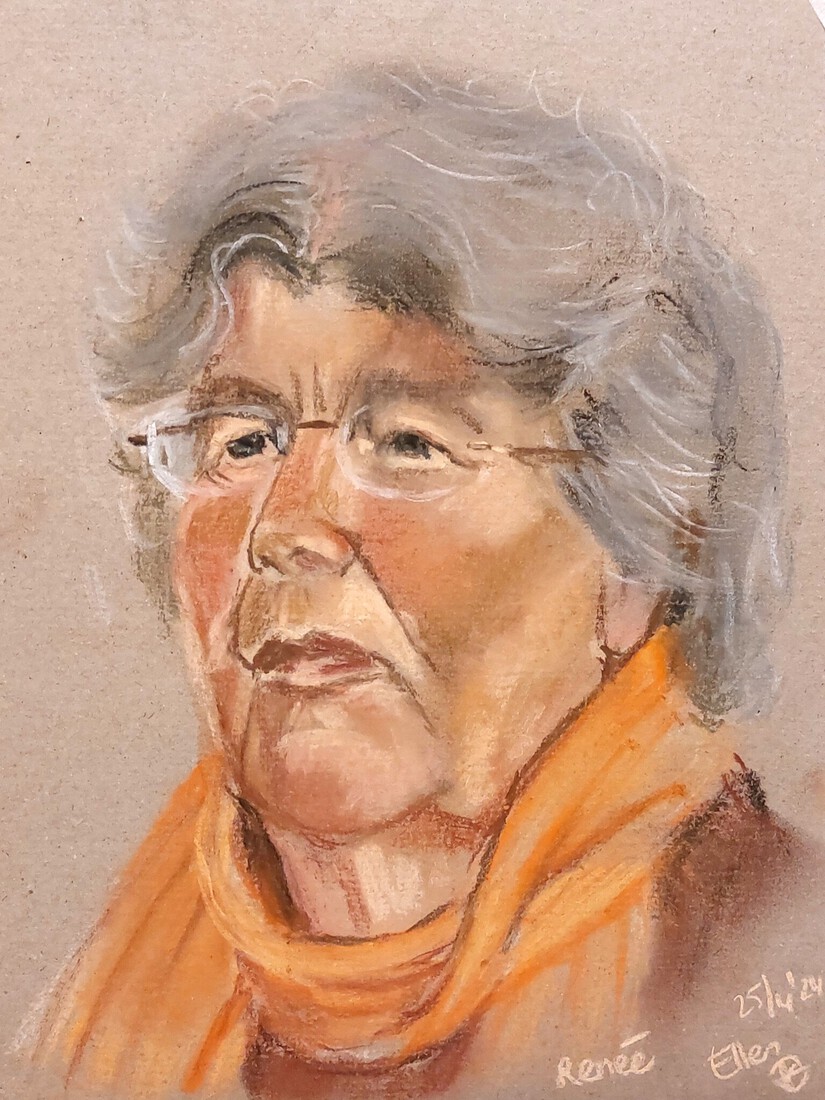 Portret van Renée