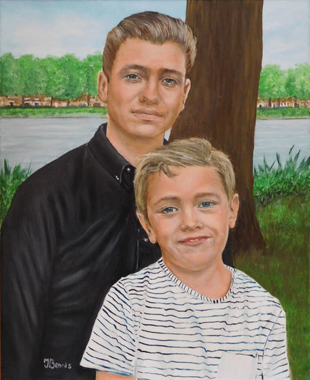 Dubbelportret jongens