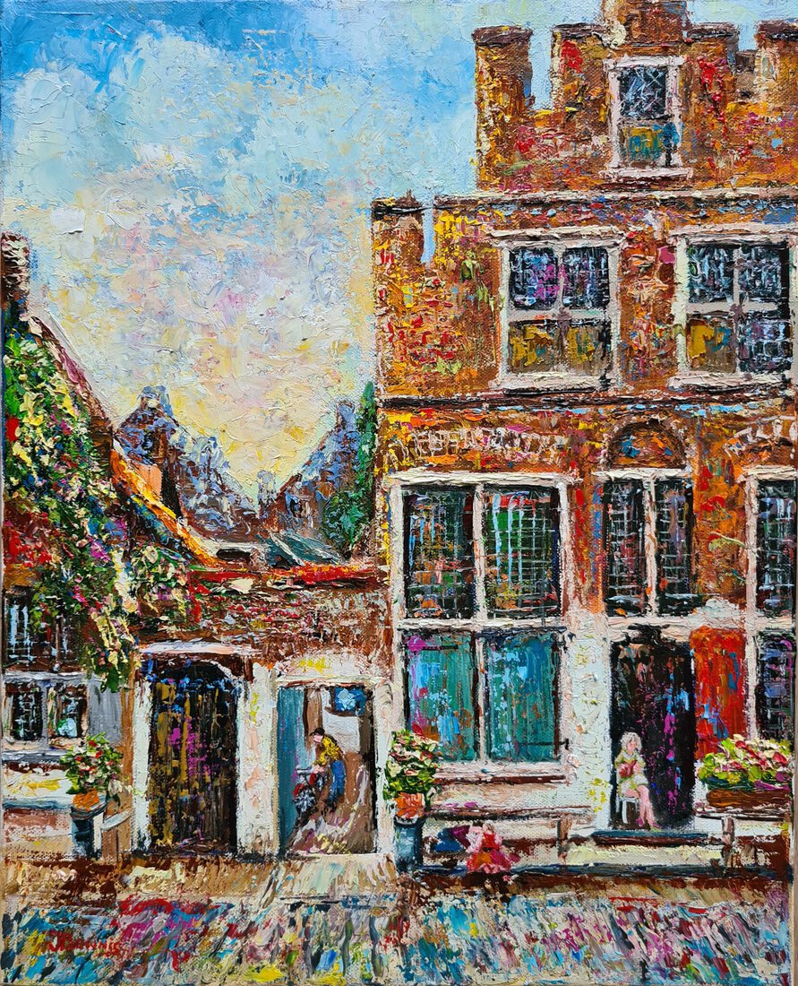 Straatje van Vermeer 2