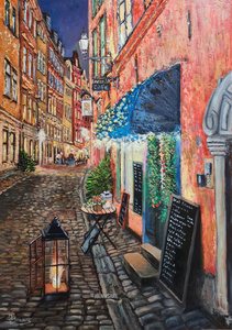 Abstraherende en realistische stadsgezichten en landschappen