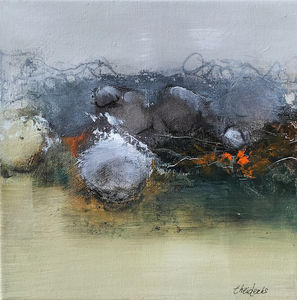 De kleinere voorstudies die uiteindelijk het idee vormen voor een groter werk