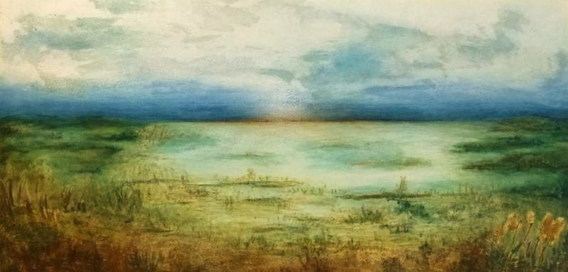 Als je maar lang genoeg kijkt hoor je kikkers en salamanders aan de waterkant