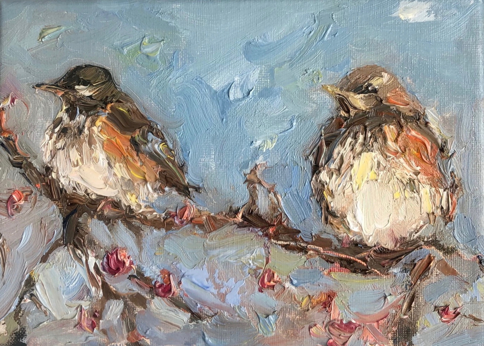 Two Redwings