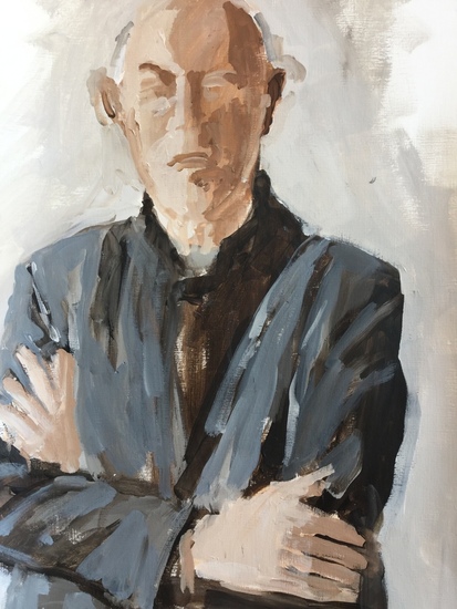 studie 2 portret Hans van Manen