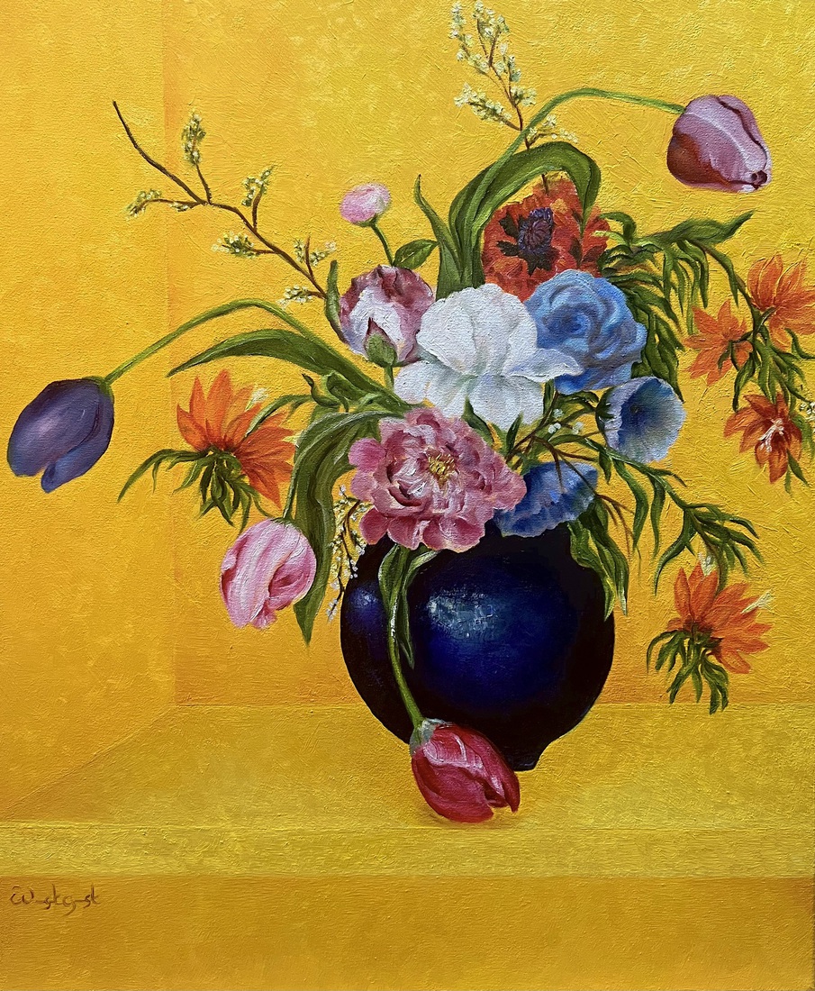 Still live with various flowers 02 