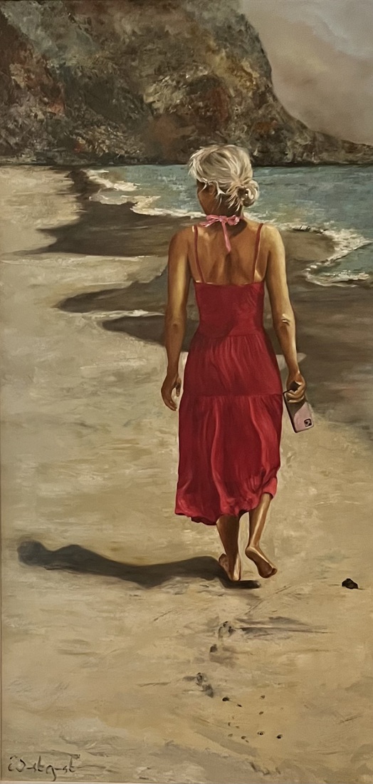 Astrid ‘near the beach’