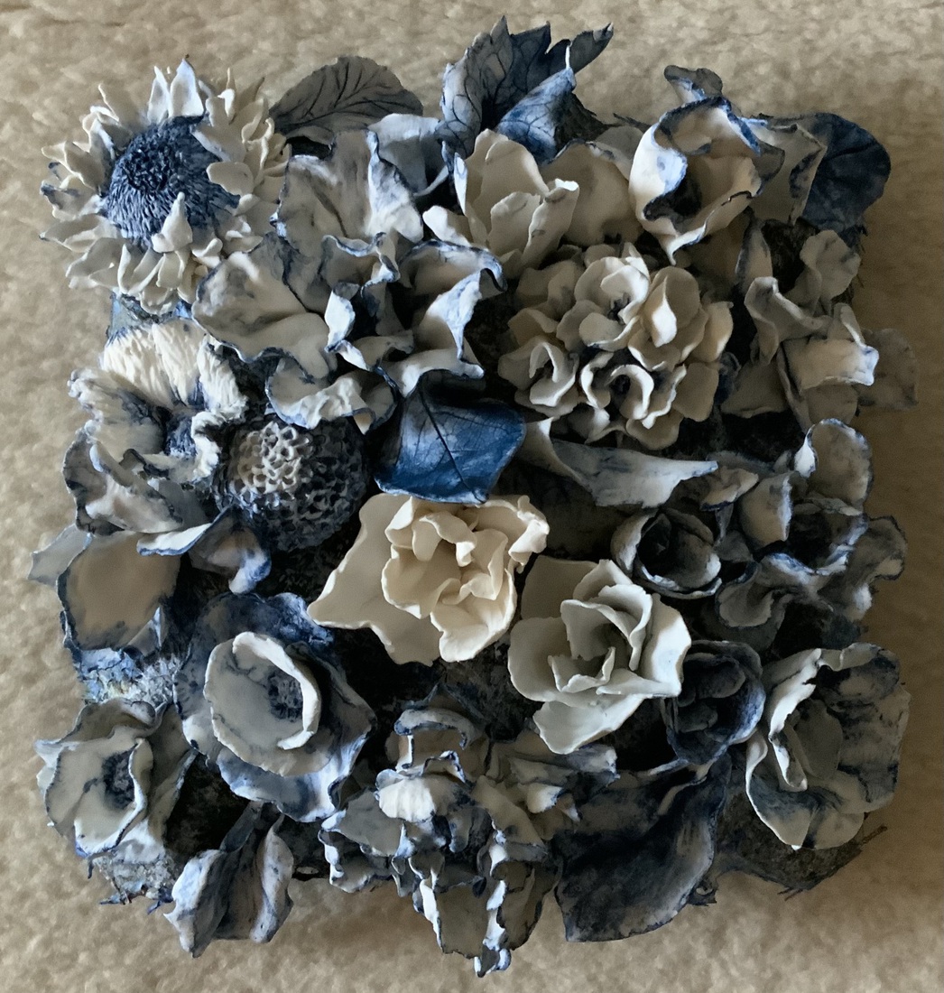 3D Flower Art ,porselein’ 01 