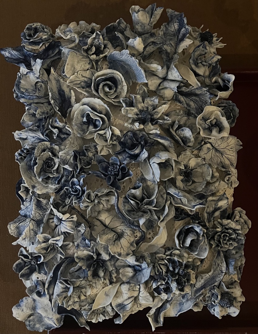 3D Flower Art ‘porselein’ 04