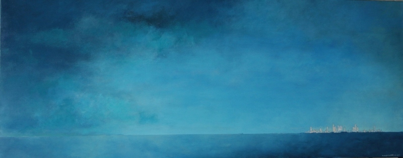 huisjes op de horizon