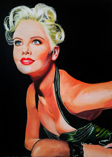 Portret Charlize Theron