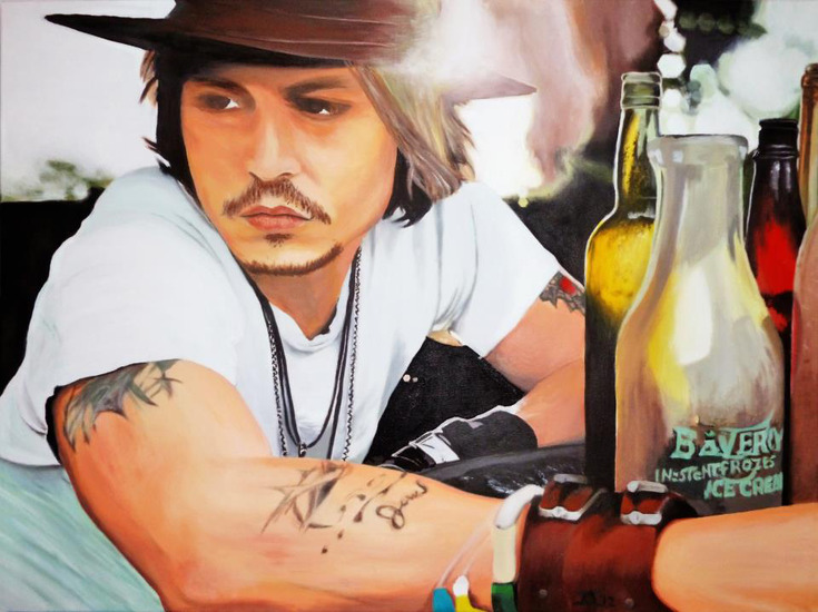 Portret Johnny Depp