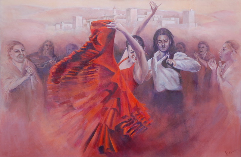 Compilatie van Flamenco in Abcaïcin en Alhambra