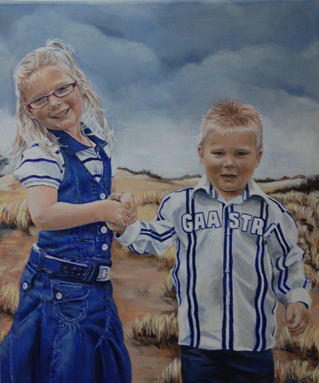 Deel Drieluik kleinkinderen