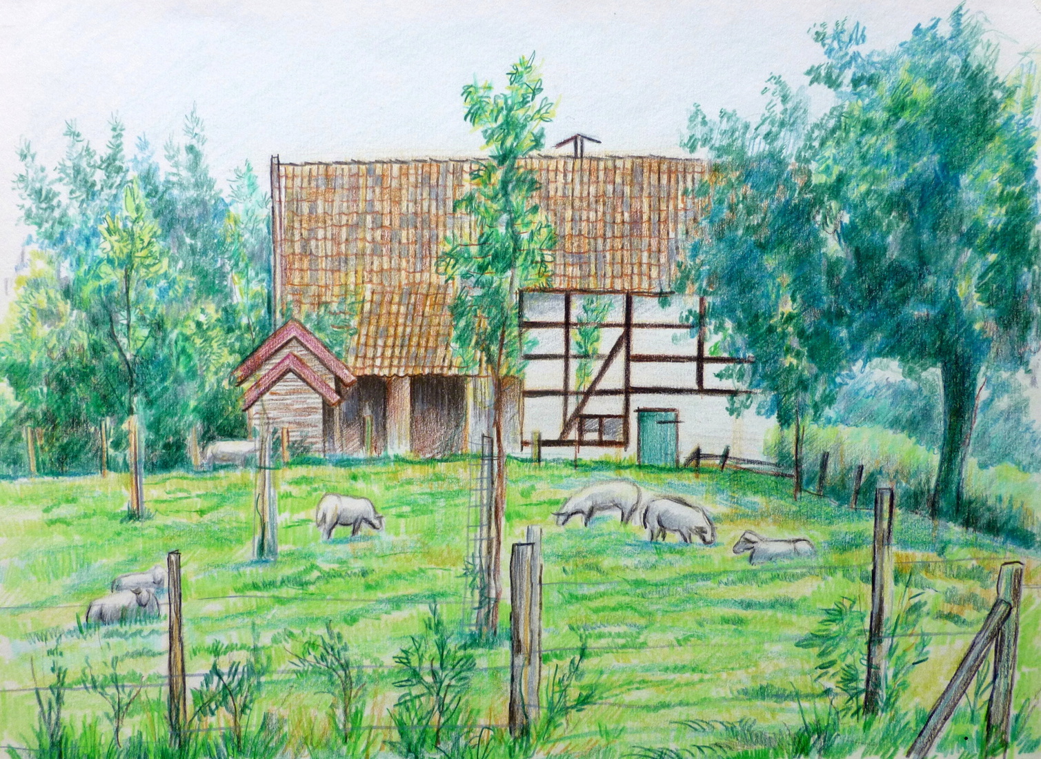 Mechelen - Vakwerkhuis