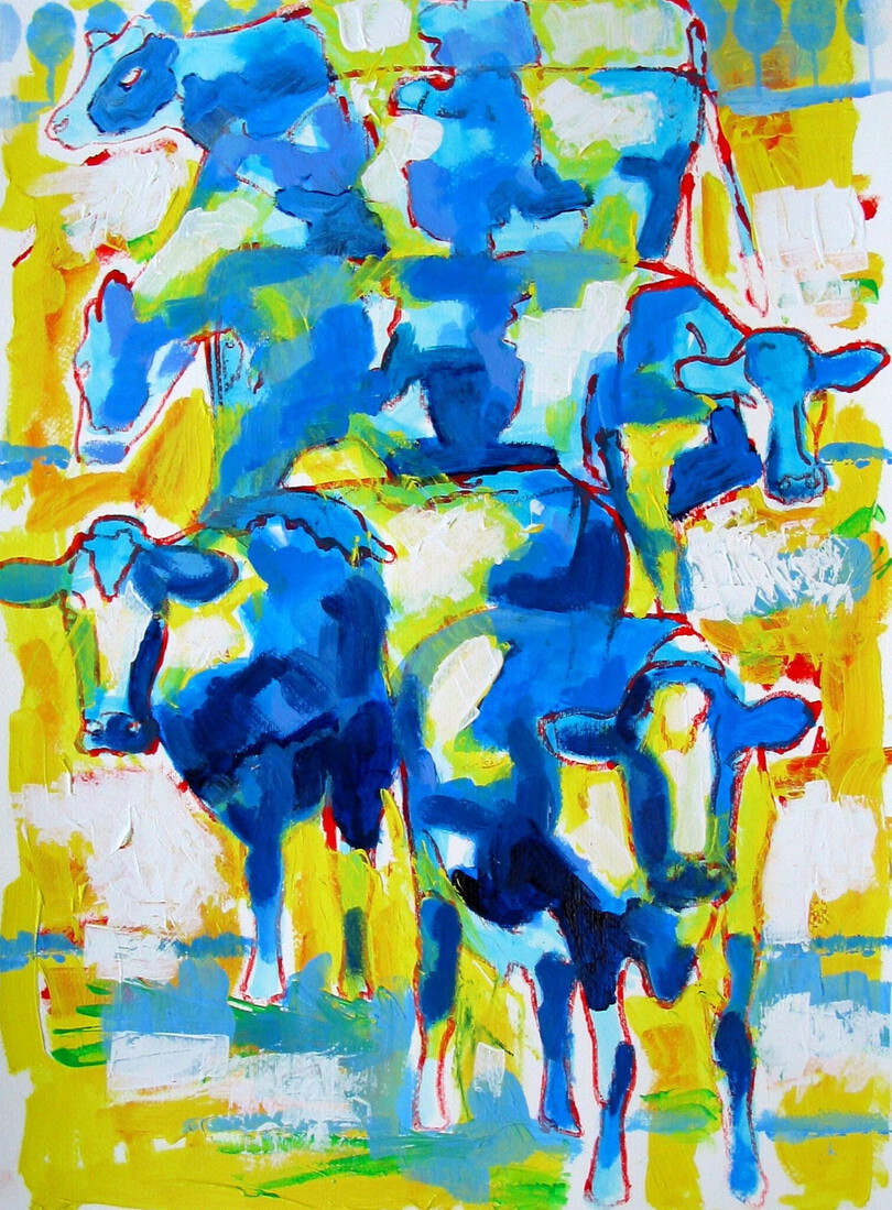 Toren van blauwe Koeien