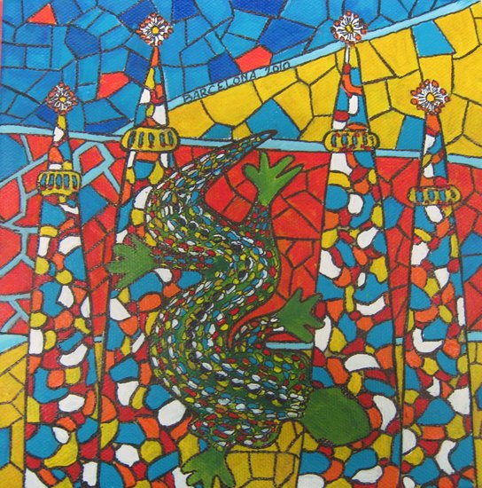 Barcelona souvenir 2010.