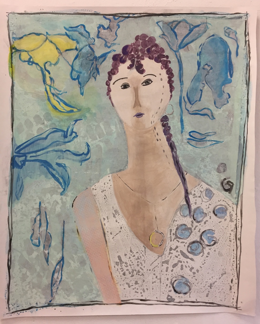 een breekbaar vrouwtje