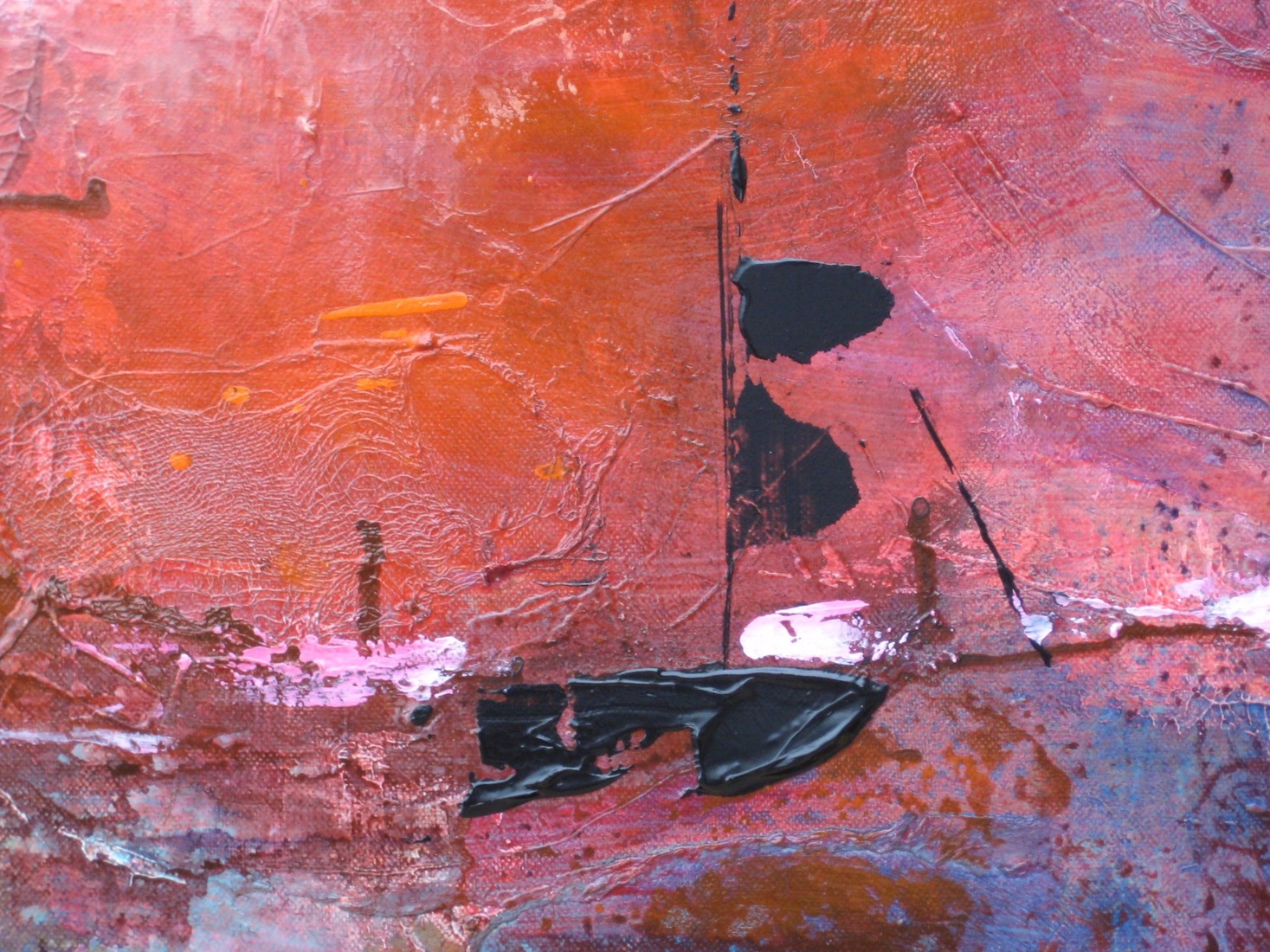 ondergaande zon op zee in de Caribiën