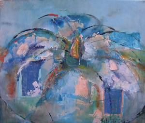 pompoenen, meer en meer geabstraheerd.