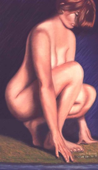 Moonlight Bather