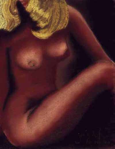 'Voluptuous Blonde'