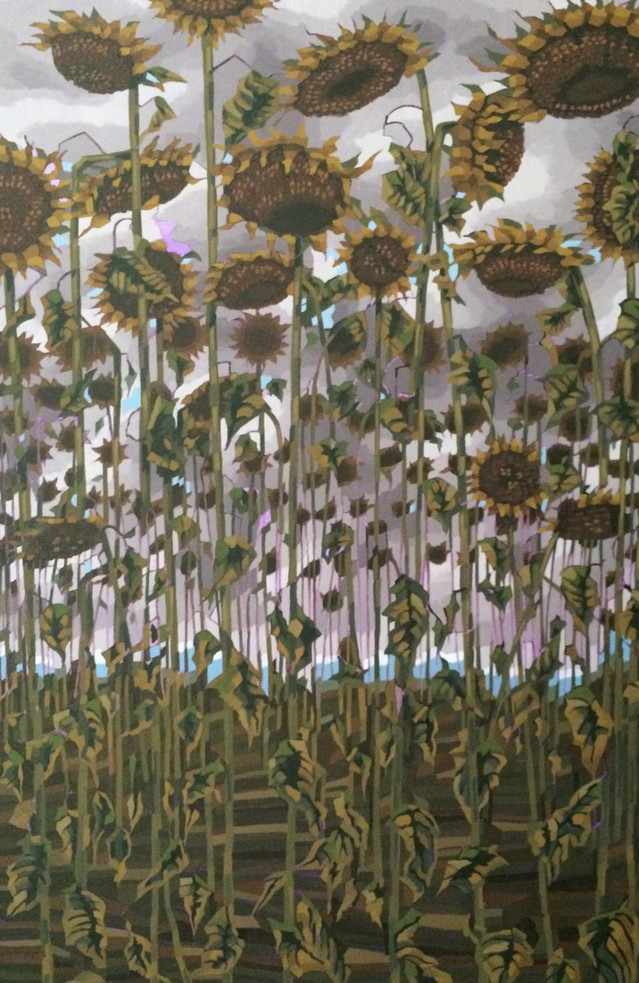 Last Sunflowers (Abandoned Painting #4)