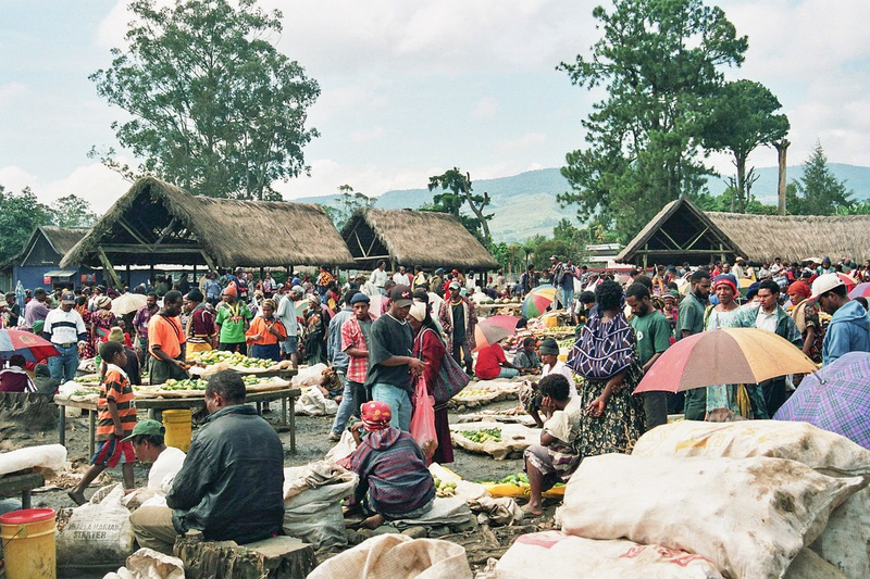 Mount Hagen - markt
