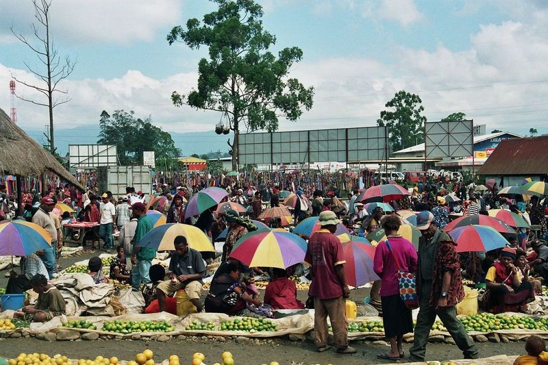 Mount Hagen - markt