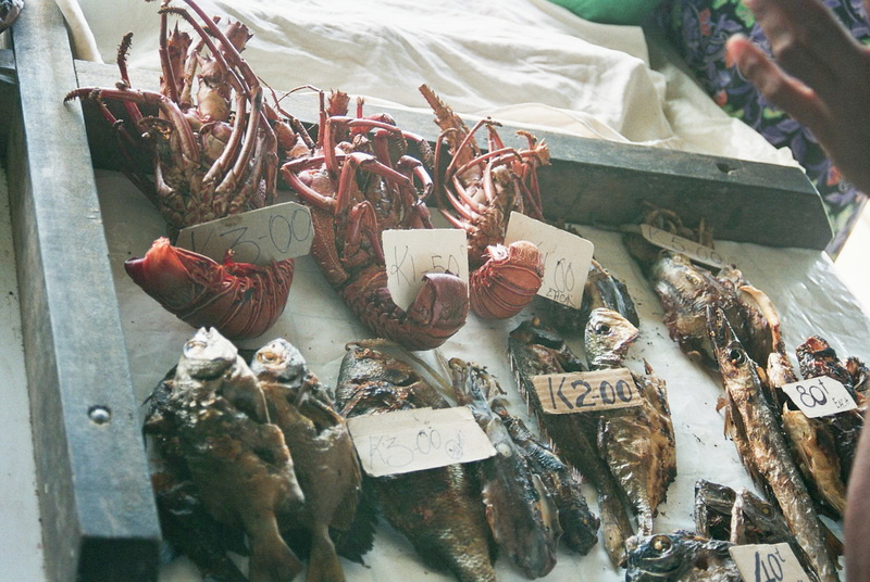 Alotau - markt