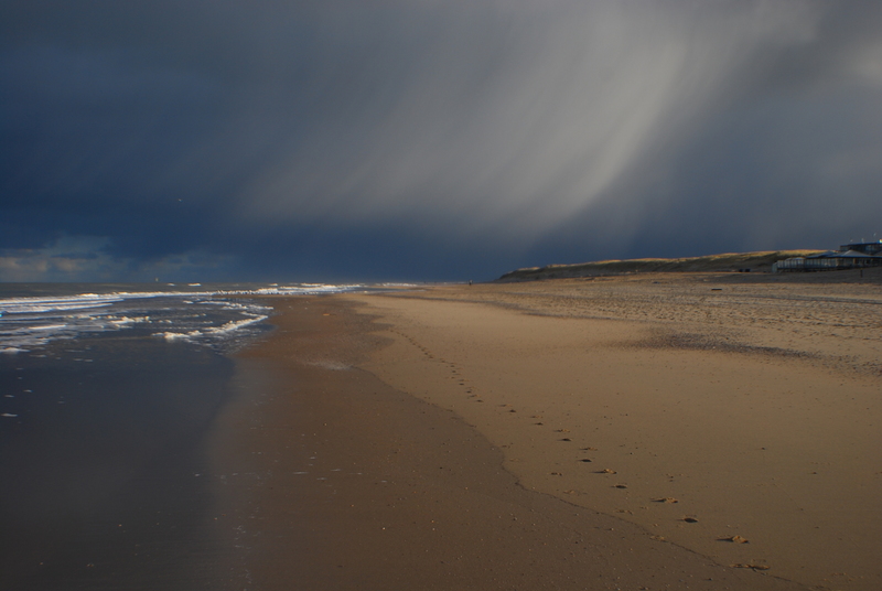 Texel - slecht weer opkomst