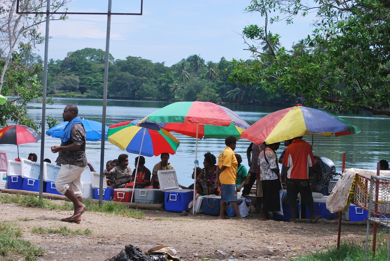 Madang - vismarkt