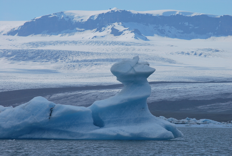 Gletscher meer