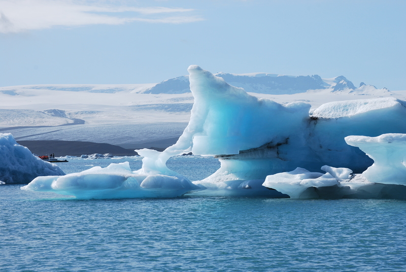 Gletscher meer