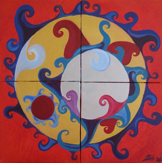 Love has all kinds of schapes & colours