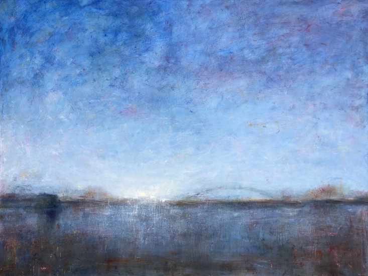 De Rijn bij het Drielse veer