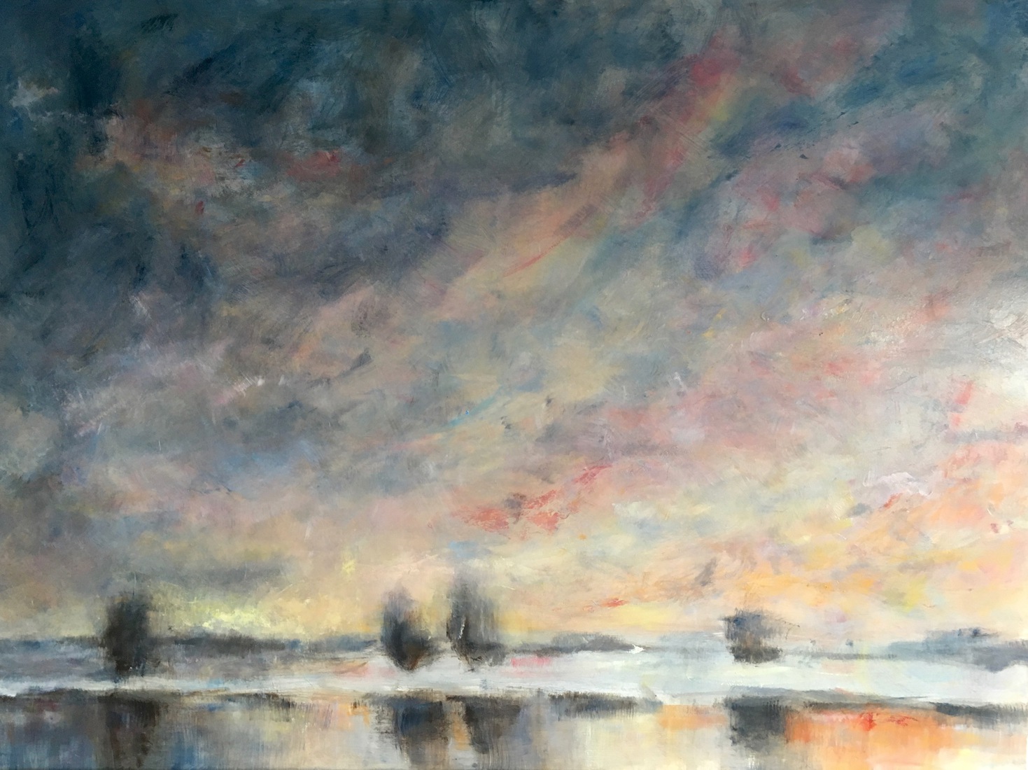 De Rijn bij Arnhem I