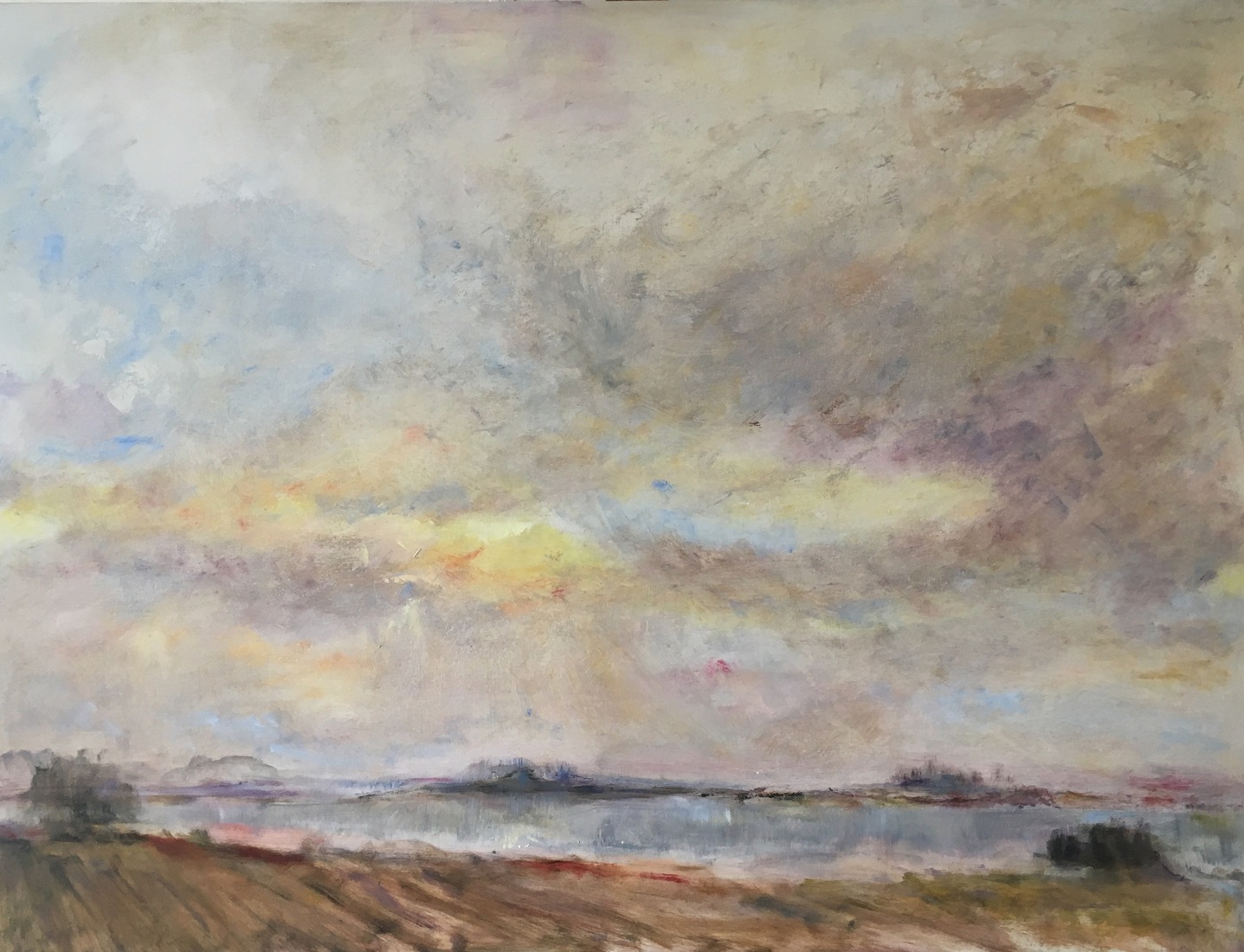 De Rijn bij Wageningen