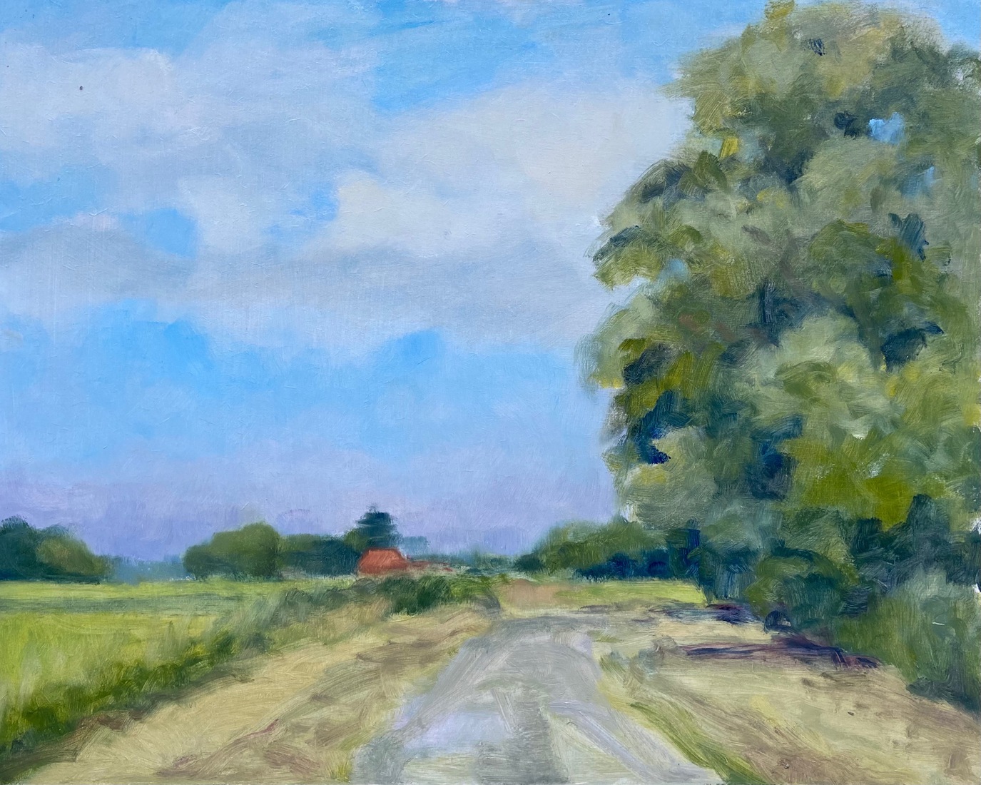 De weg bij Foudgum I