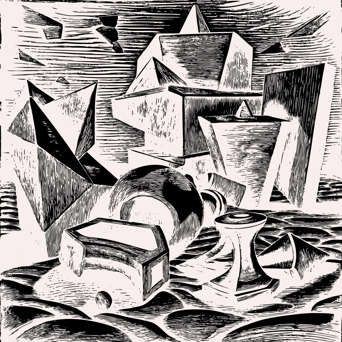 black and white drawing 05