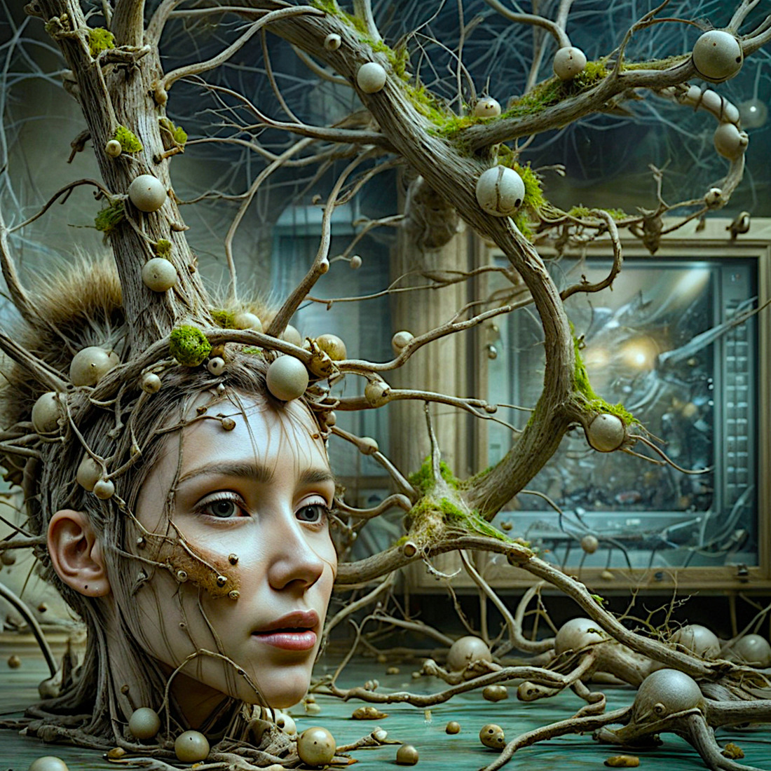 man machine AI interface 000