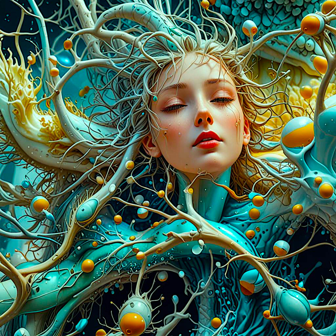 man en machine AI interface 03