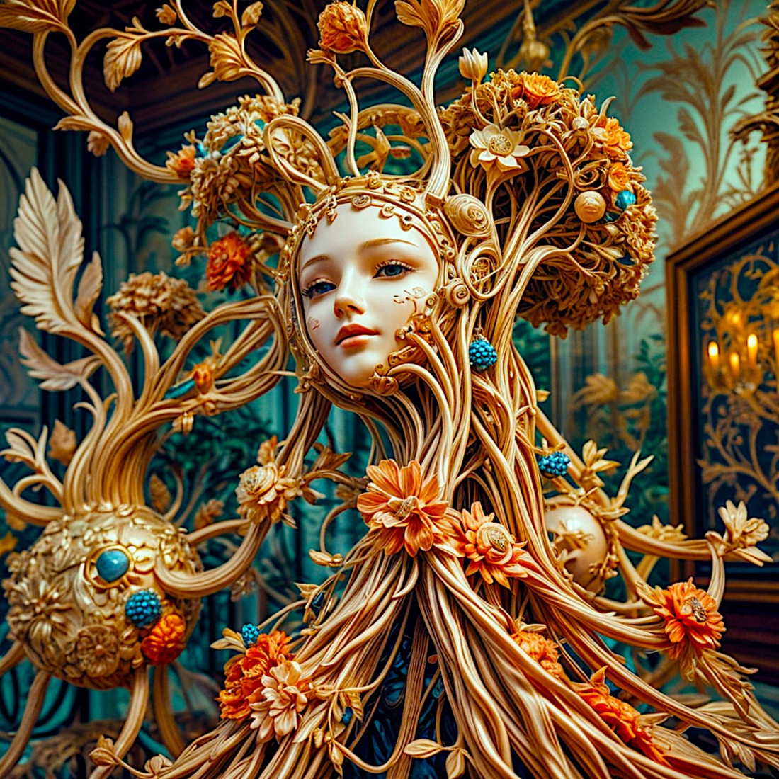 man en machine AI interface 001