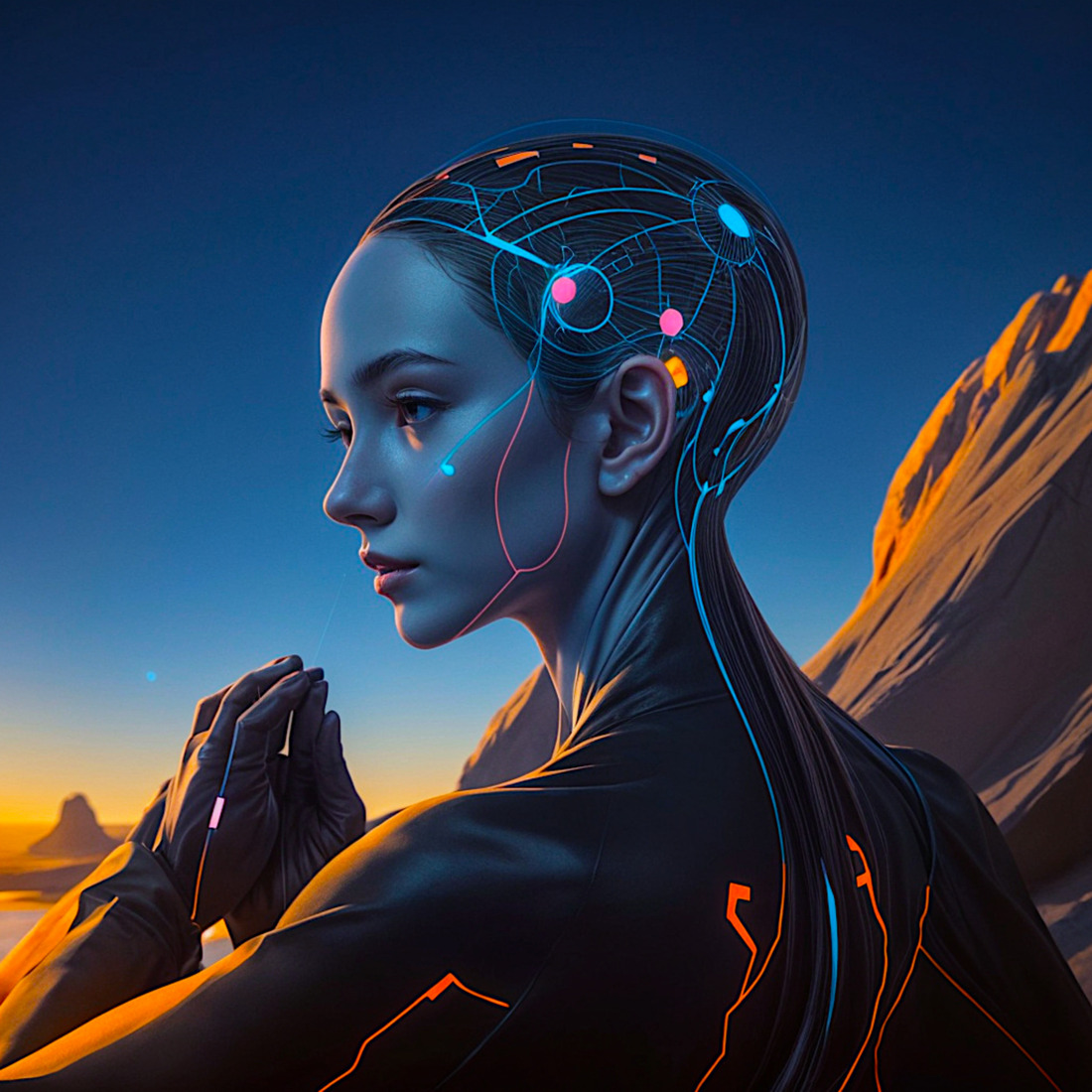 Human AI interface 005