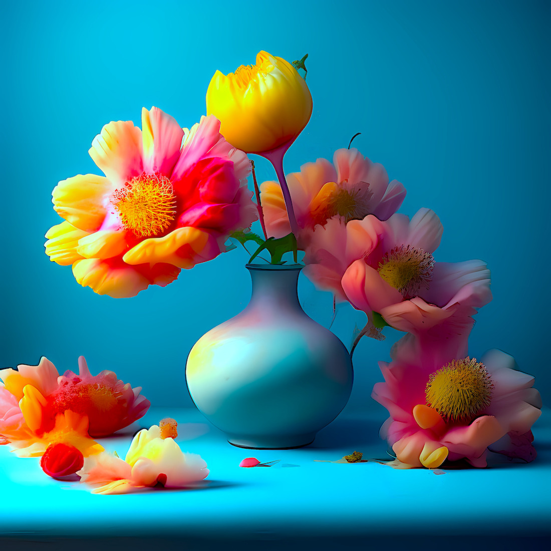  beautiful pastel flowers 